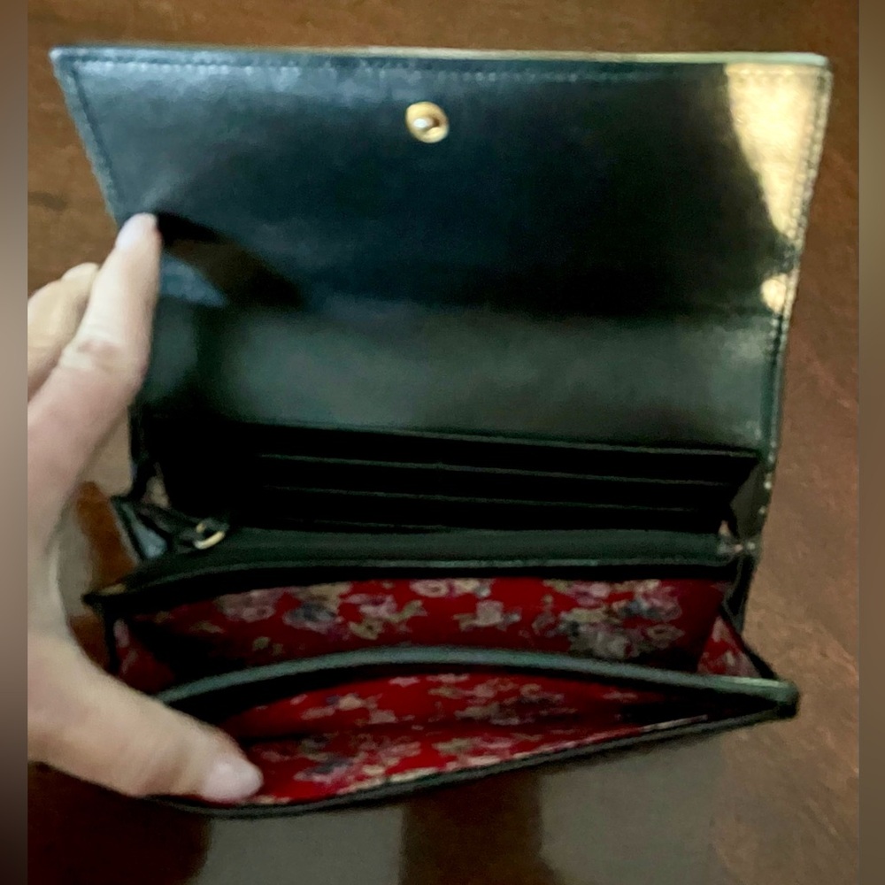 Gucci Black Ophidia Sherry Webb Line Quilted Leather Long wallet. Almost Perfect - Picture 11 of 15